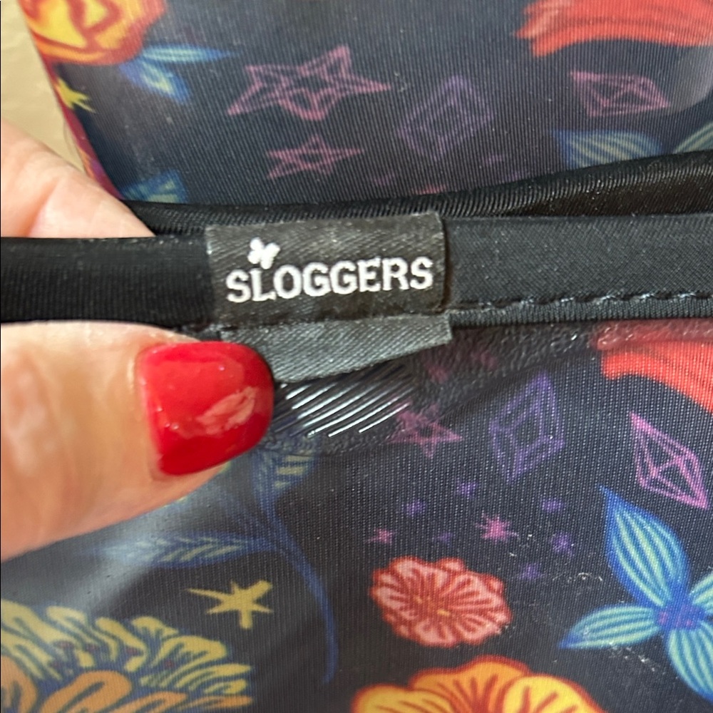 Sloggers Women's Floral Blue Rain Boots Size 9 sku#139 - Picture 2 of 16